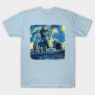 The Queen's Gambit Van Gogh Style T-Shirt